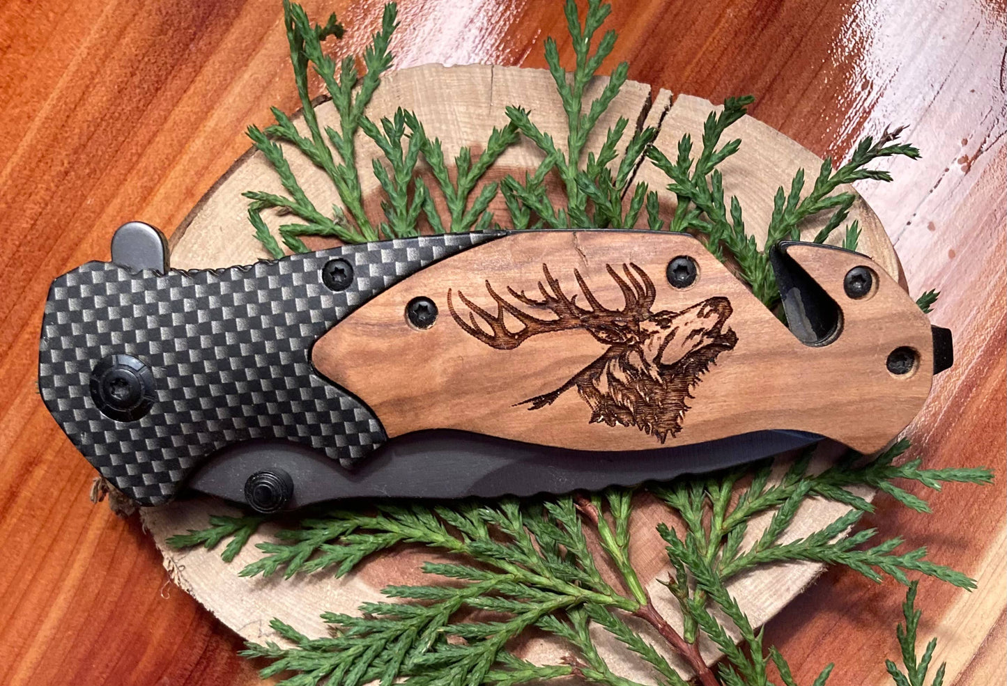 Elk Bugle Knife