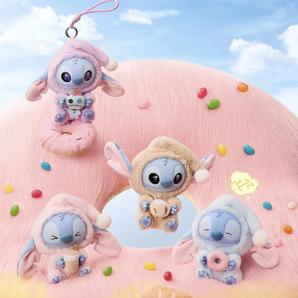 1pc - Stitch Eat Something Before Sleep Vinyl Blind Box