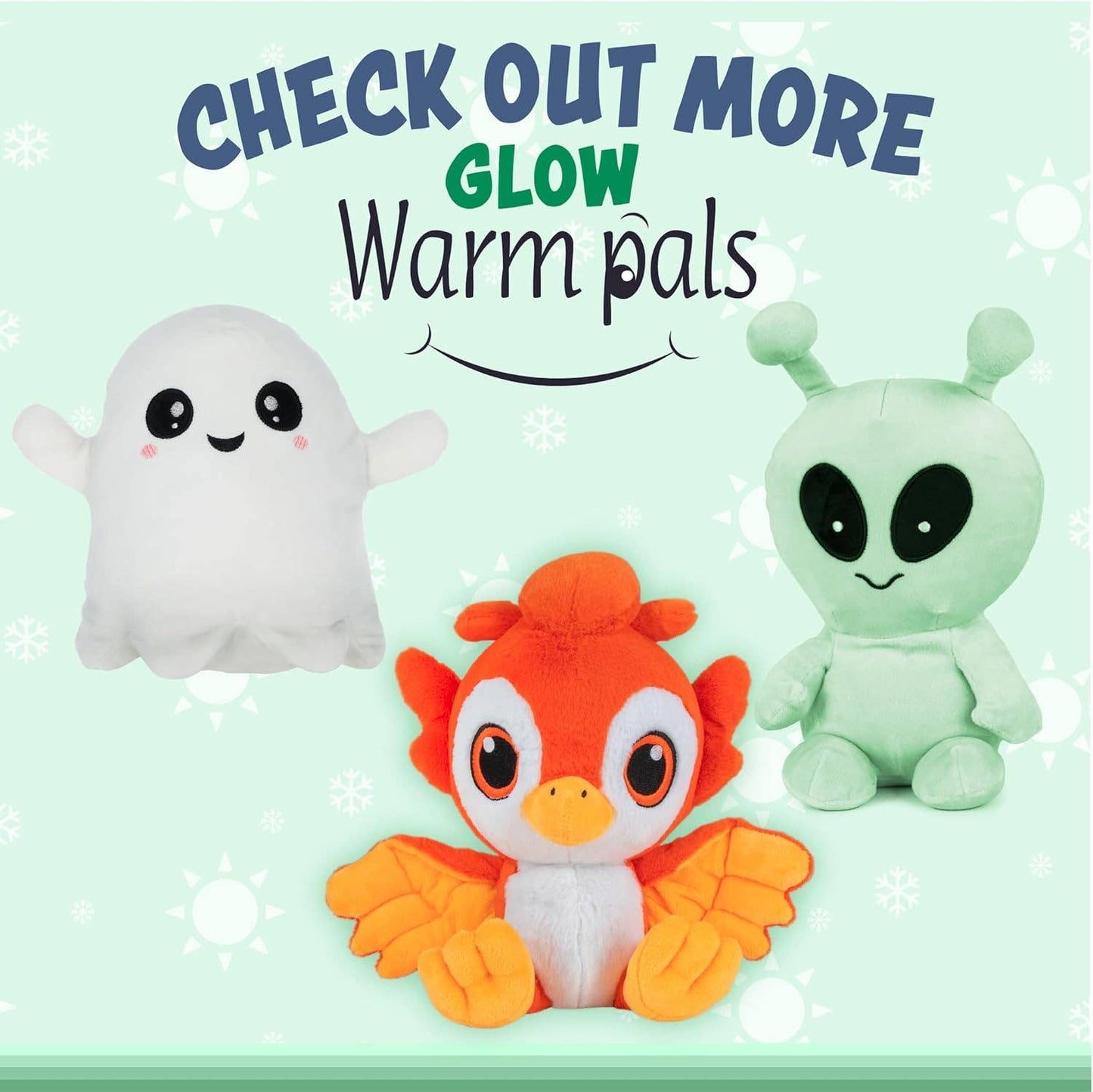 Fiery Phoenix Glow-in-the-Dark Warm Pal