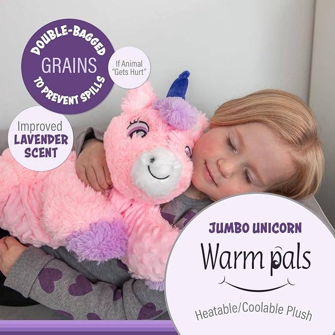 Unicorn Weighted Hug (Jumbo Warm Pal)