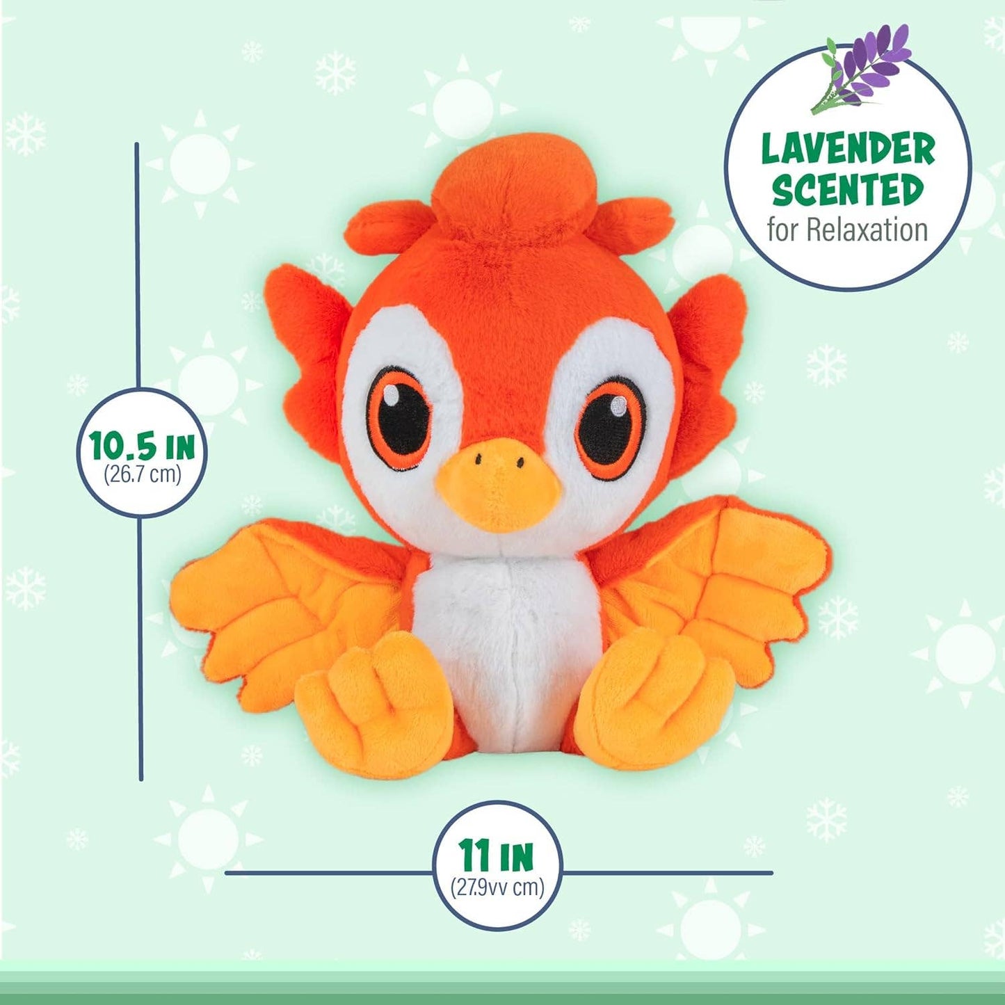 Fiery Phoenix Glow-in-the-Dark Warm Pal
