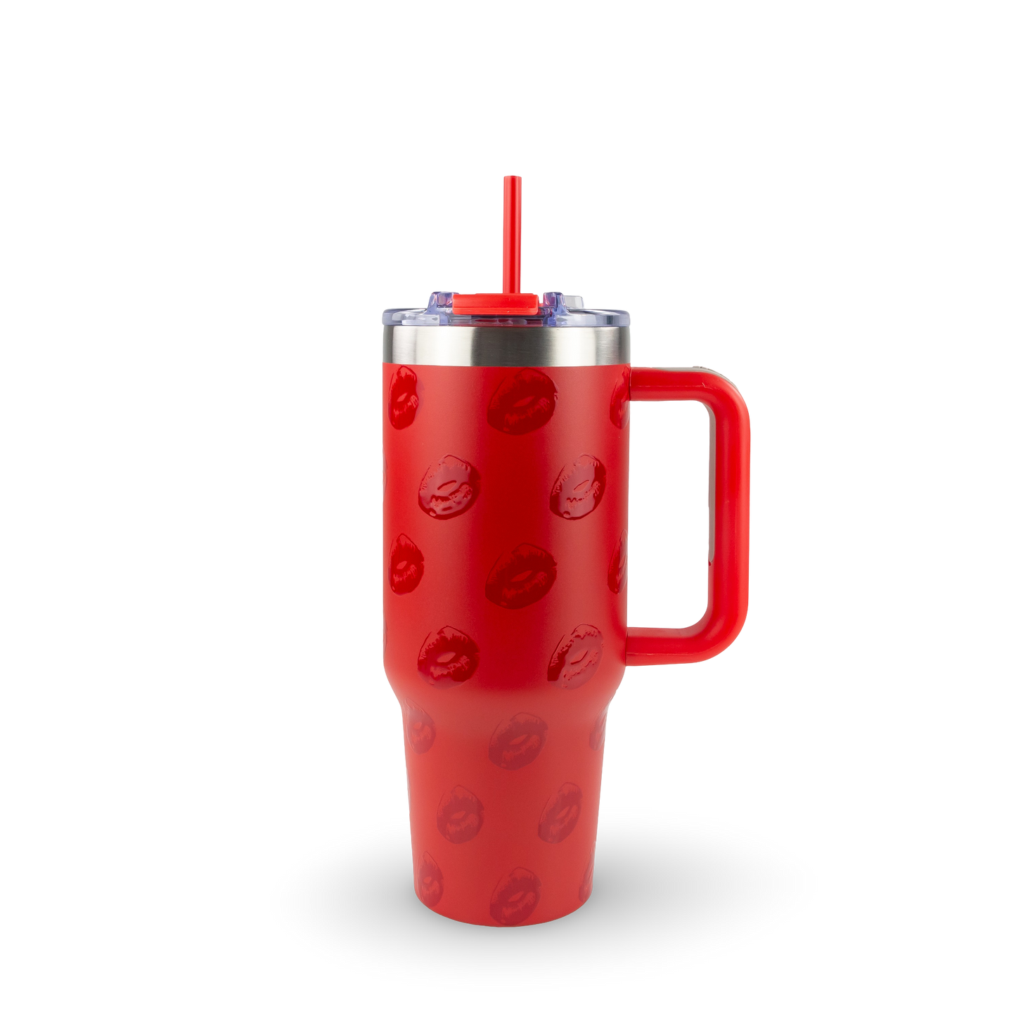 40oz POWDER COATED BIG SWIG TUMBLER - VALENTINE'S COLLECTION: Hearts