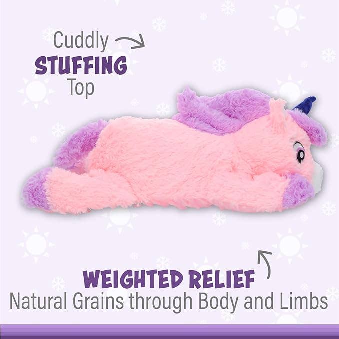 Unicorn Weighted Hug (Jumbo Warm Pal)
