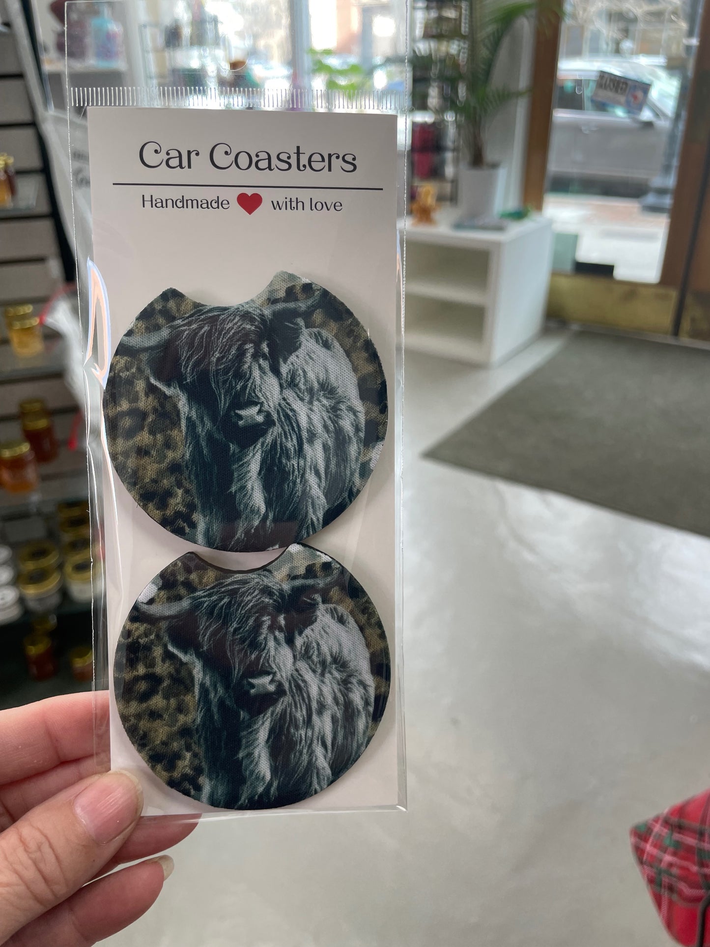 Car Coaster set of 2