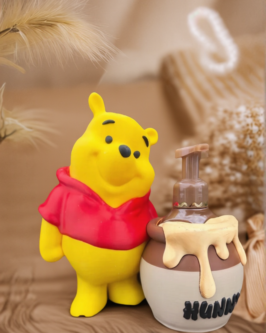 Pooh inspired soap holder