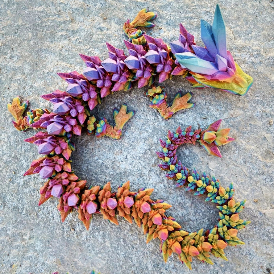 3D Crystal Dragon