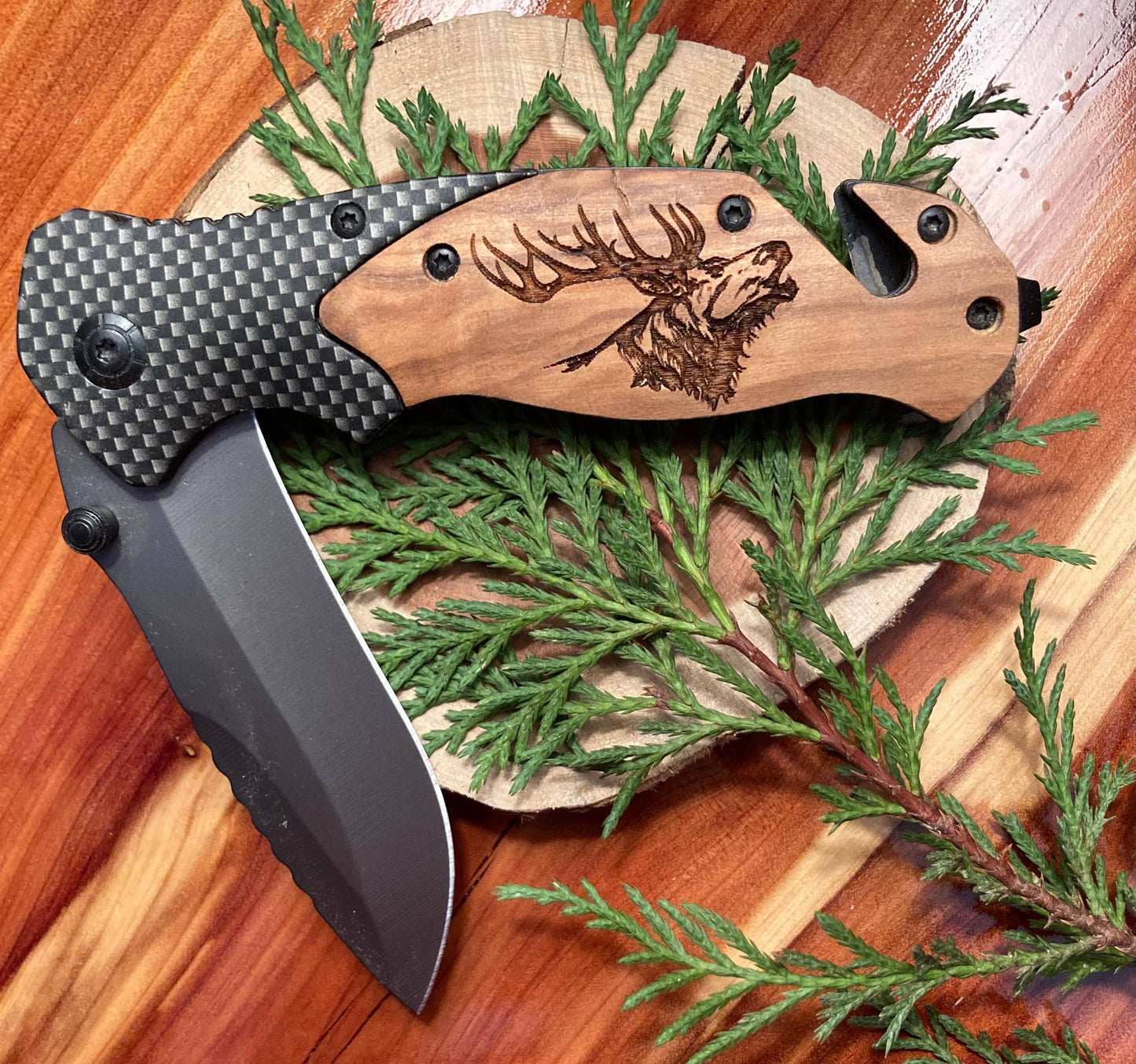 Elk Bugle Knife