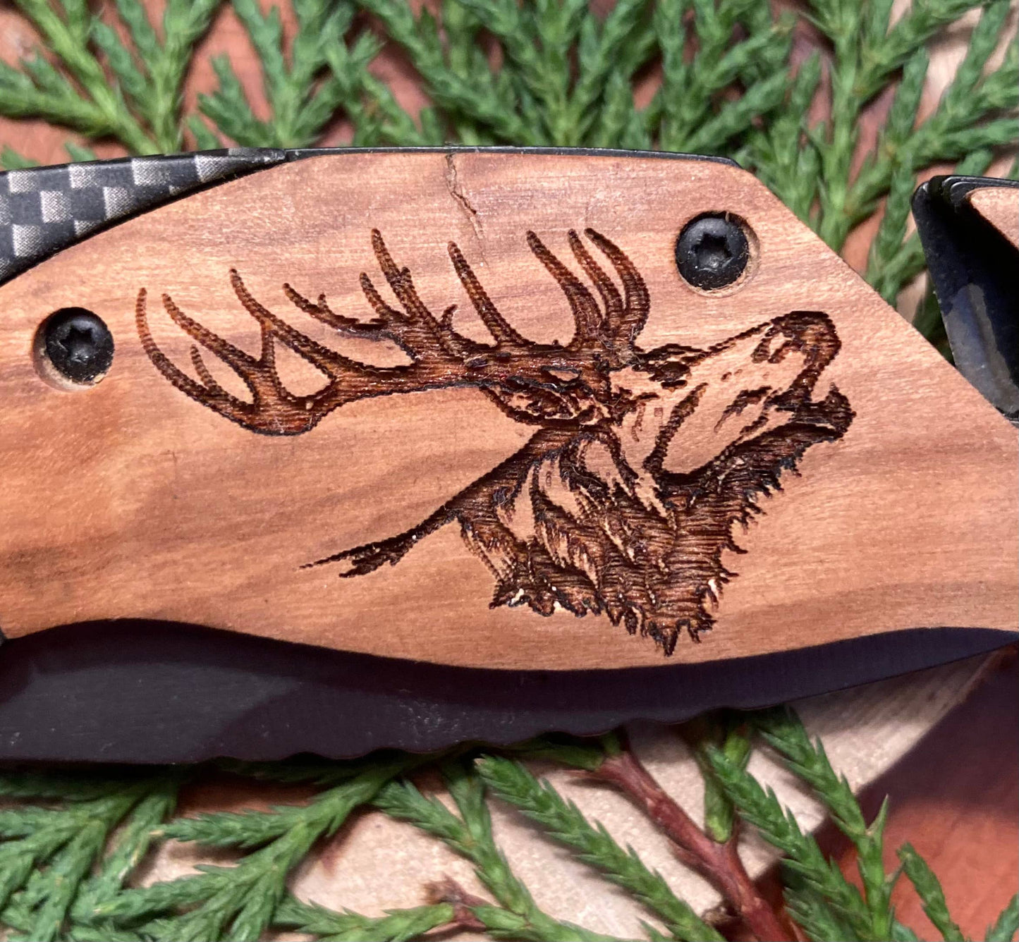Elk Bugle Knife