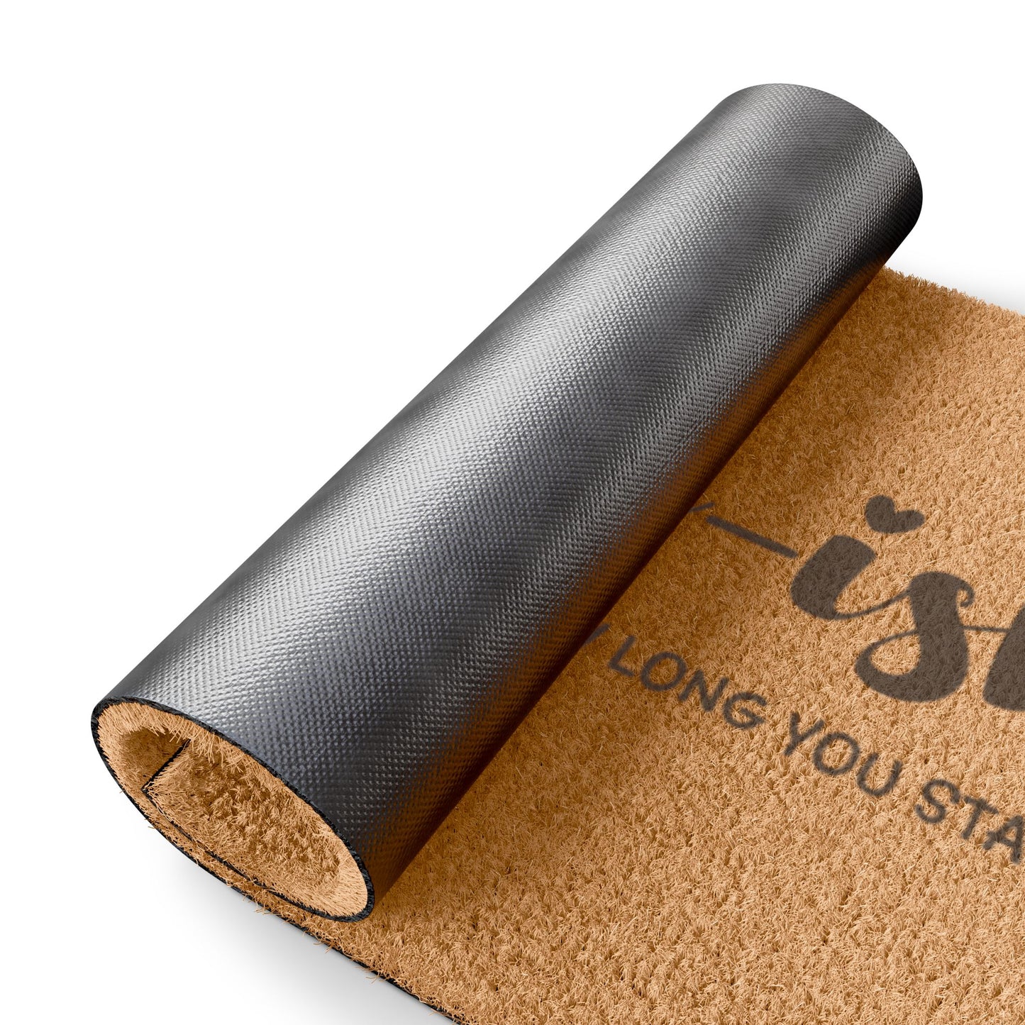 Welcome-ish Coir Doormat — "Welcome-ish (Depends on Who You Are & How Long You Stay)"