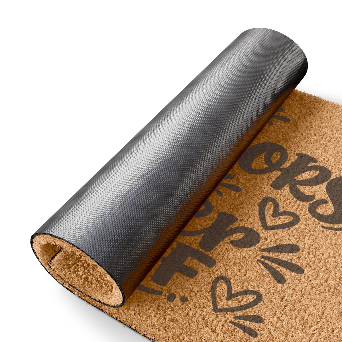 Doormat — "The Neighbors Have Better Stuff" Funny Welcome Coir Mat