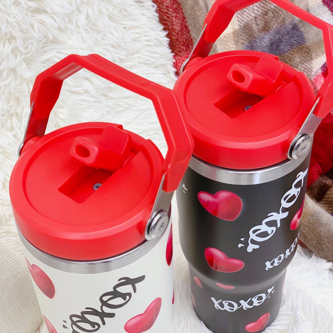 ..._ XOXO Heart tumbler 30 oz: CREAM XOXO-162953 / OS