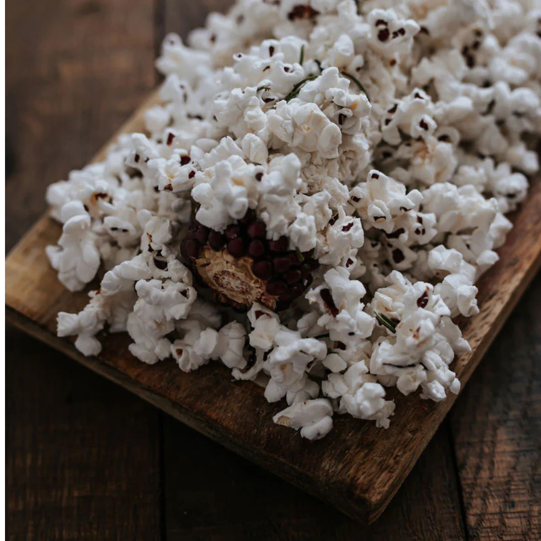 Microwave Popcorn on the Cob  - Hand-Harvested & Burlap