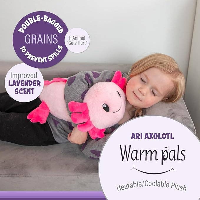 Ari Axolotl Warm Pal