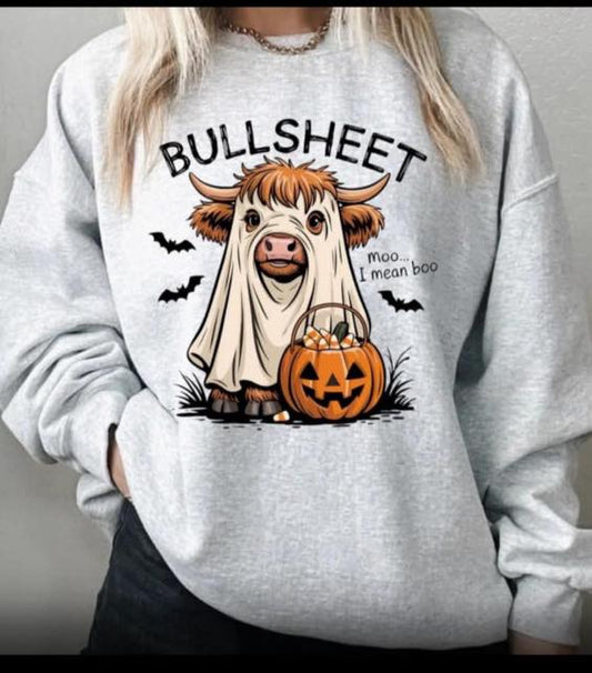 Halloween Bull-sheet crewneck