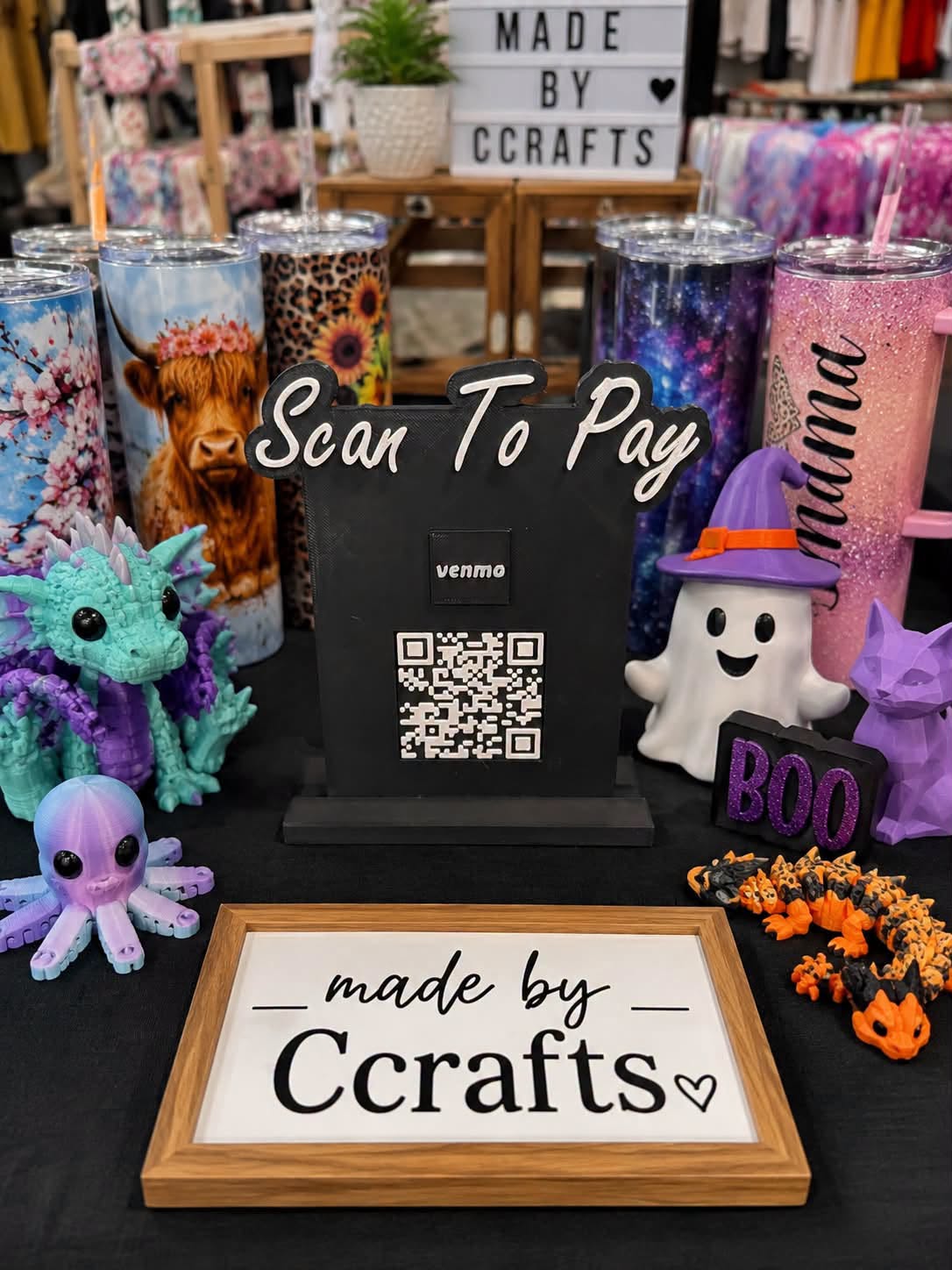 Custom Scan to Pay Signs