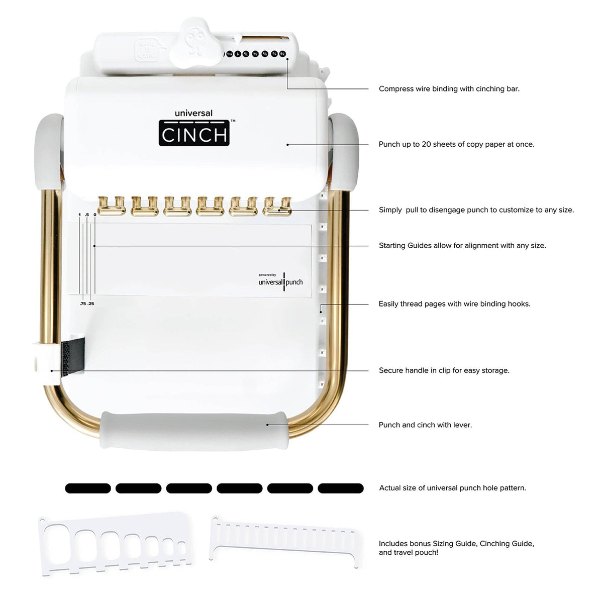 We R Makers Universal Cinch Book Binding Machine