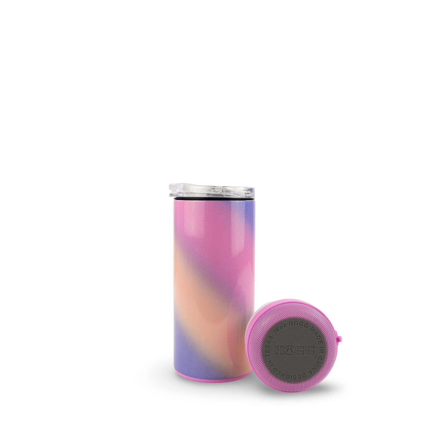 SUBLIMATION 4 in 1 CAN COOLER SPEAKER TUMBLER - Unicorn