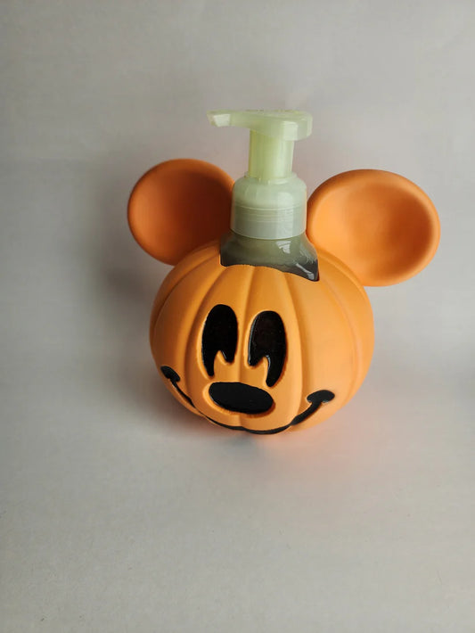 Fall/Halloween pumpkin bath and body soap holder