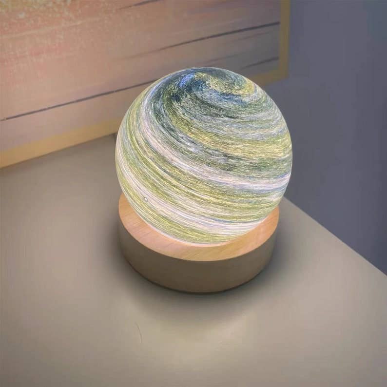 Moon Lamp Aurora Starry Night Bedside Lamps