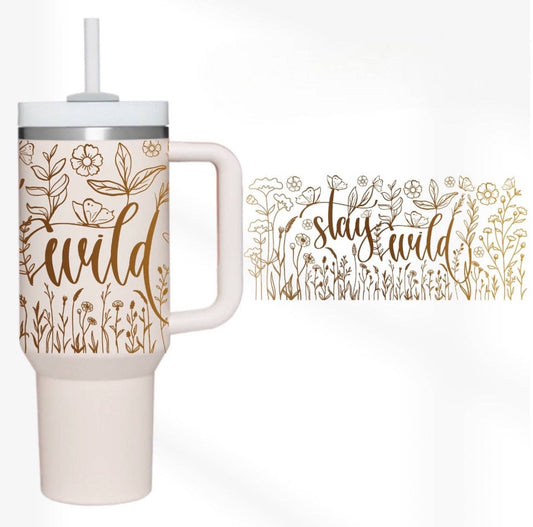 Stay Wild 40 oz Tumbler