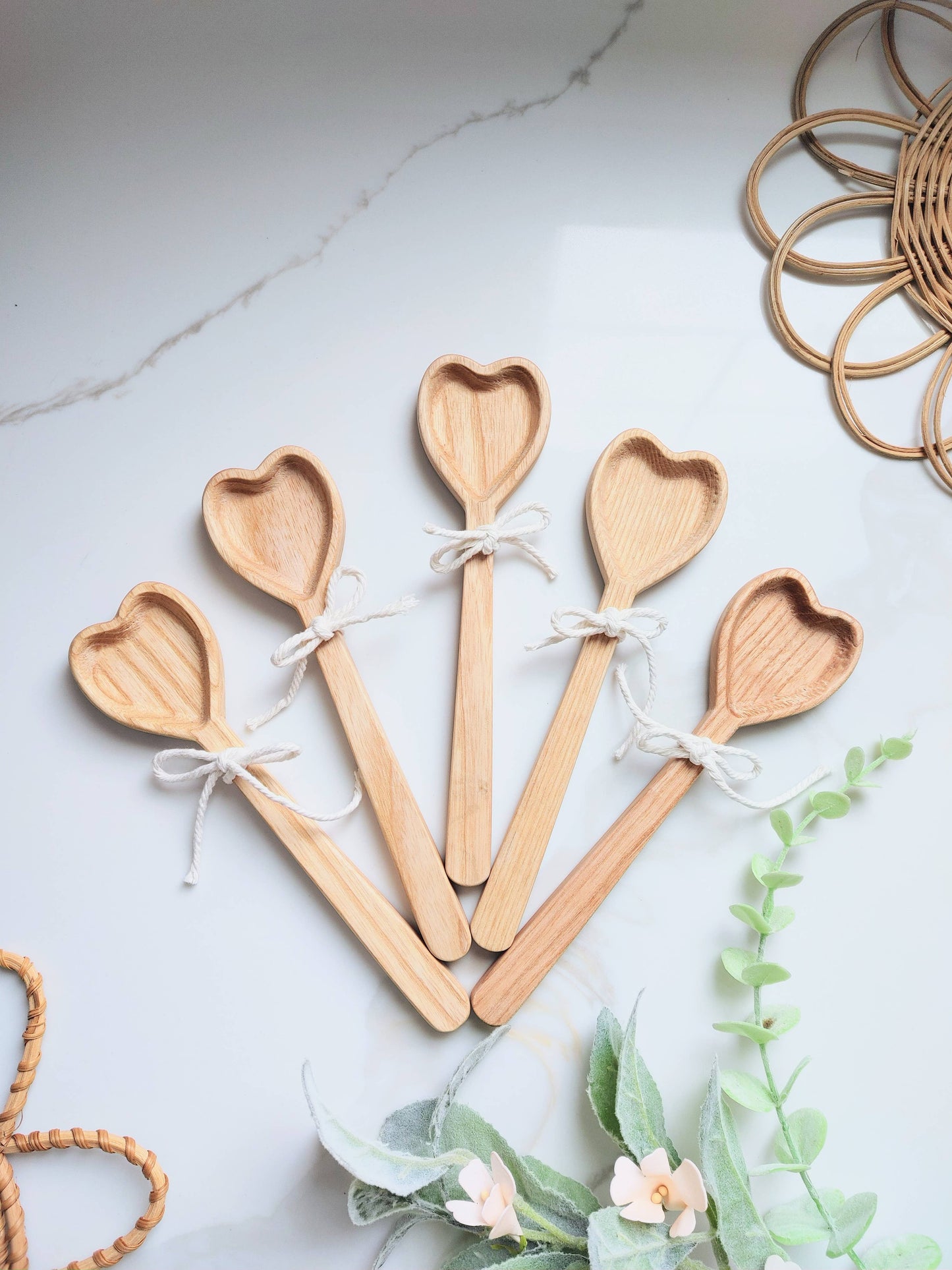 Custom Wooden Heart Spoon Wholesale